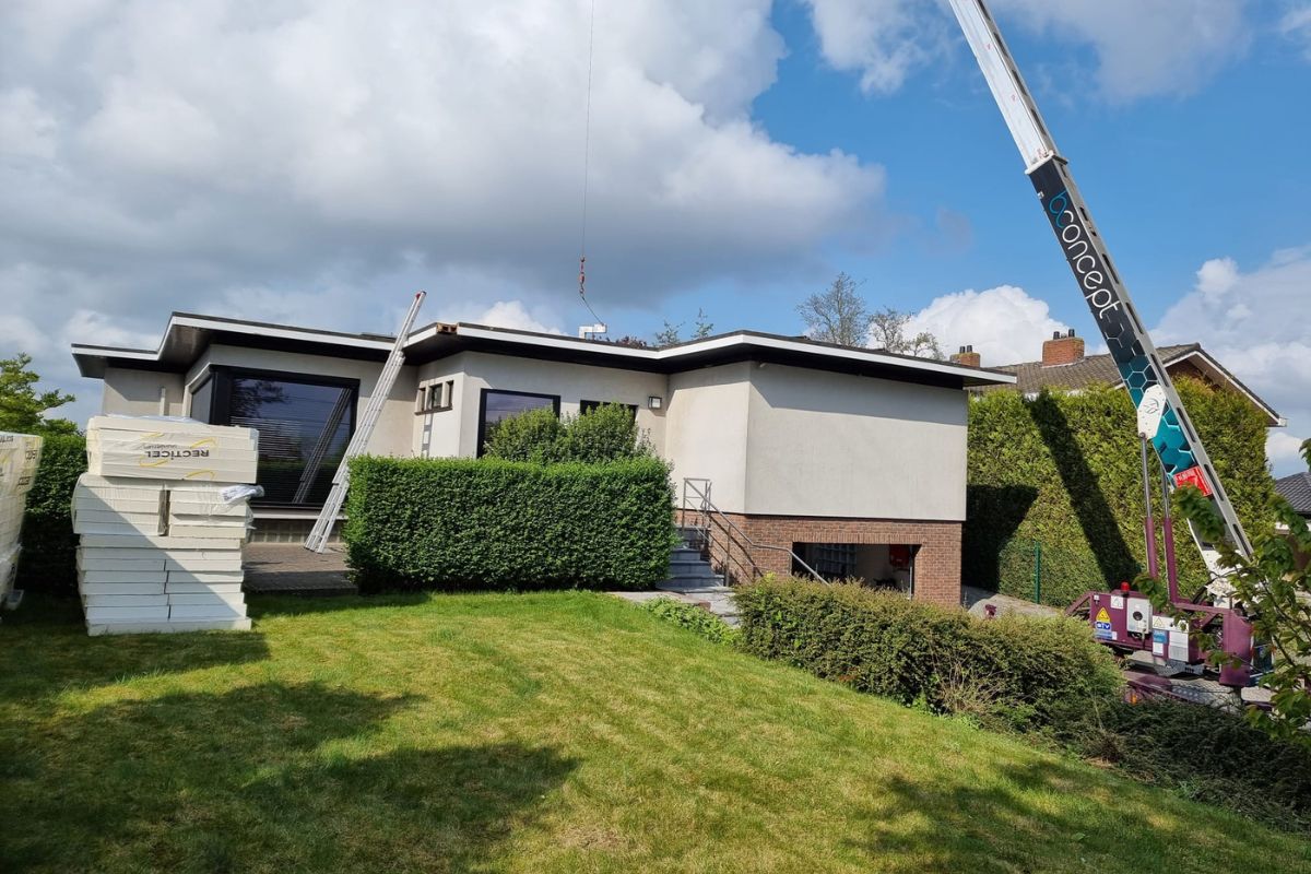 Aanleg EPDM plat dak in Zwevegem featured image